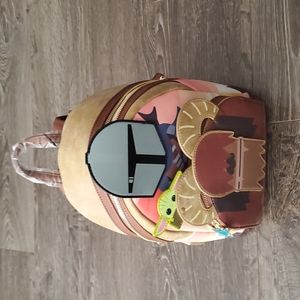 🌟 Star Wars The Mandalorian Mini Backpack  Brand New with Tags